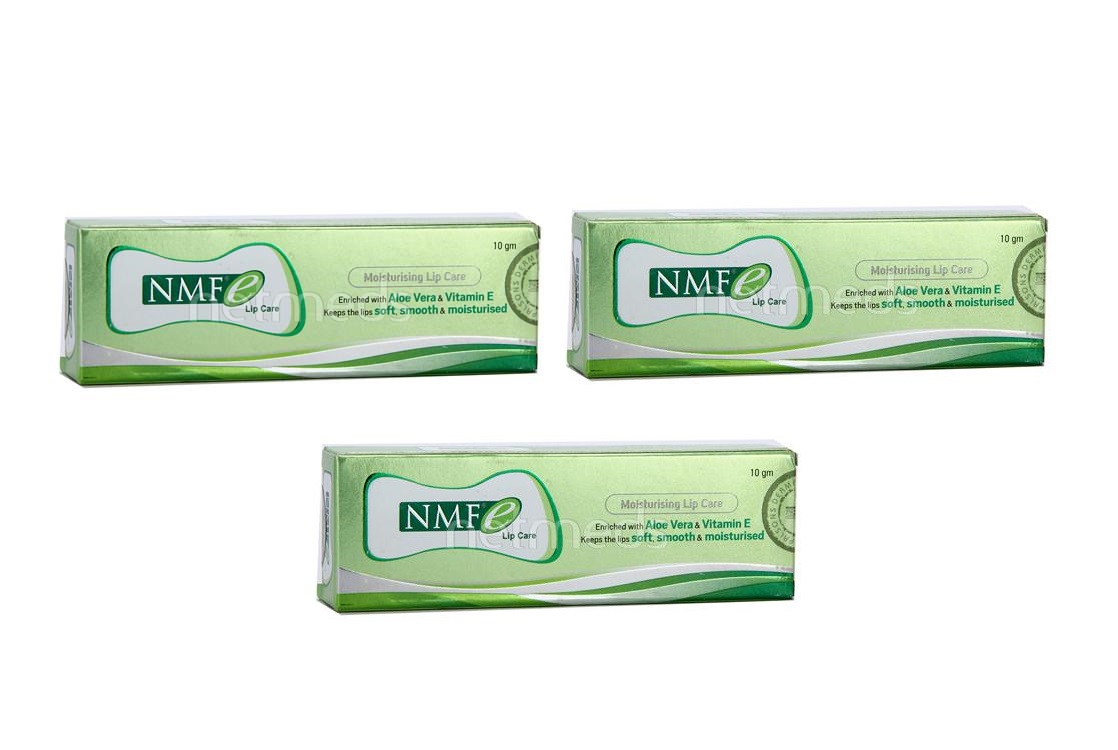 NMFe Nmf E Lip Care Balm 10 Gm Pack Of 3