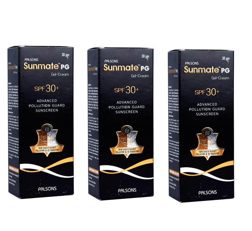 Sunmate PG Spf 30 Gel Cream Pack of 3