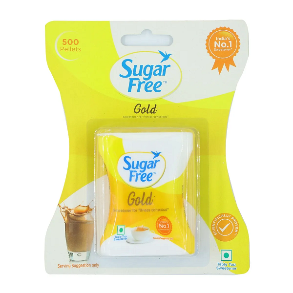 Sugar Free Gold  500 Pellets Pack Of 2