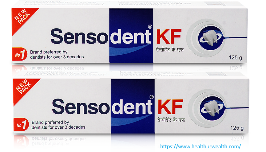 Sensodent KF Medicated Foaming Dental Gel 125gm Pack Of 2