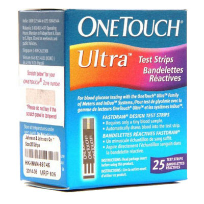 OneTouch Ultra Test Strips 25s