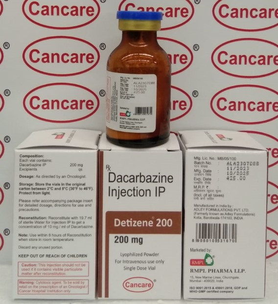 Detizene 200mg injection(Decarbazine injection IP)