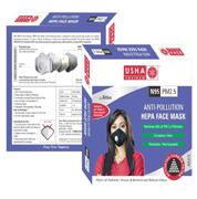 Activo N95 PM2.5 HEPA Anti Pollution Face Mask - USHA SHRIRAM - Pack of 2