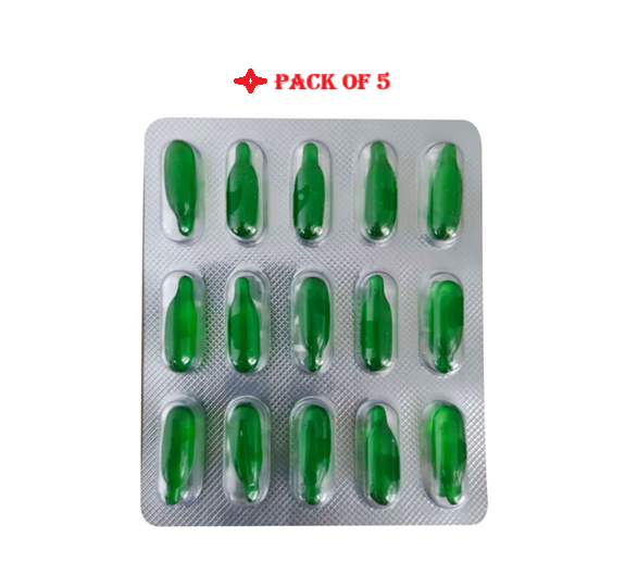 Karvol Plus Capsule 15s pack of 5