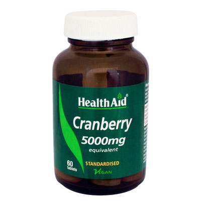 HealthAid Cranberry 5000mg 60Tablets