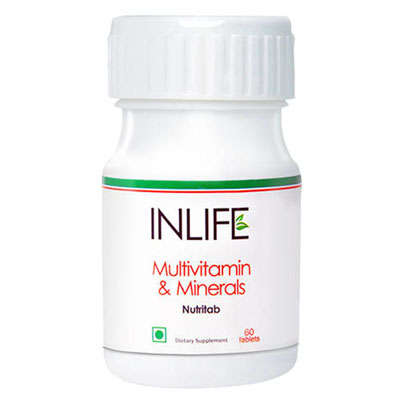 Inlife Multivitamin And Minerals Nurtritab 60 Tablets