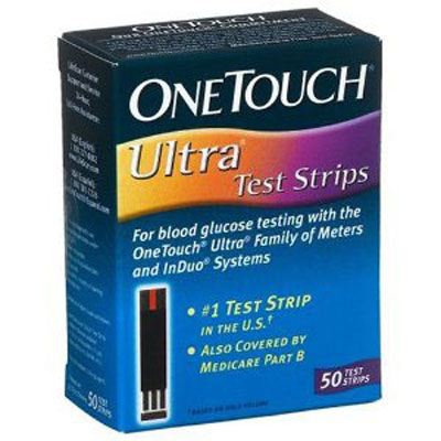 One Touch Ultra test Strips 50s