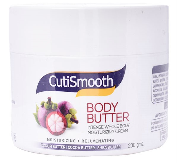 CutiSmooth Body Butter Intense Whole Body Moisturizing Cream 200gm