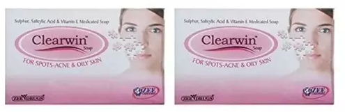 Clearwin Soap 75gm Pack Of 2