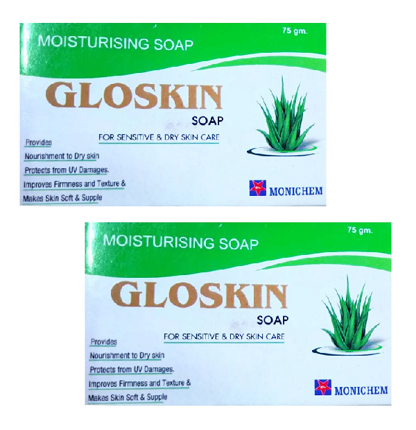 Gloskin Soap 75gm Pack Of 2