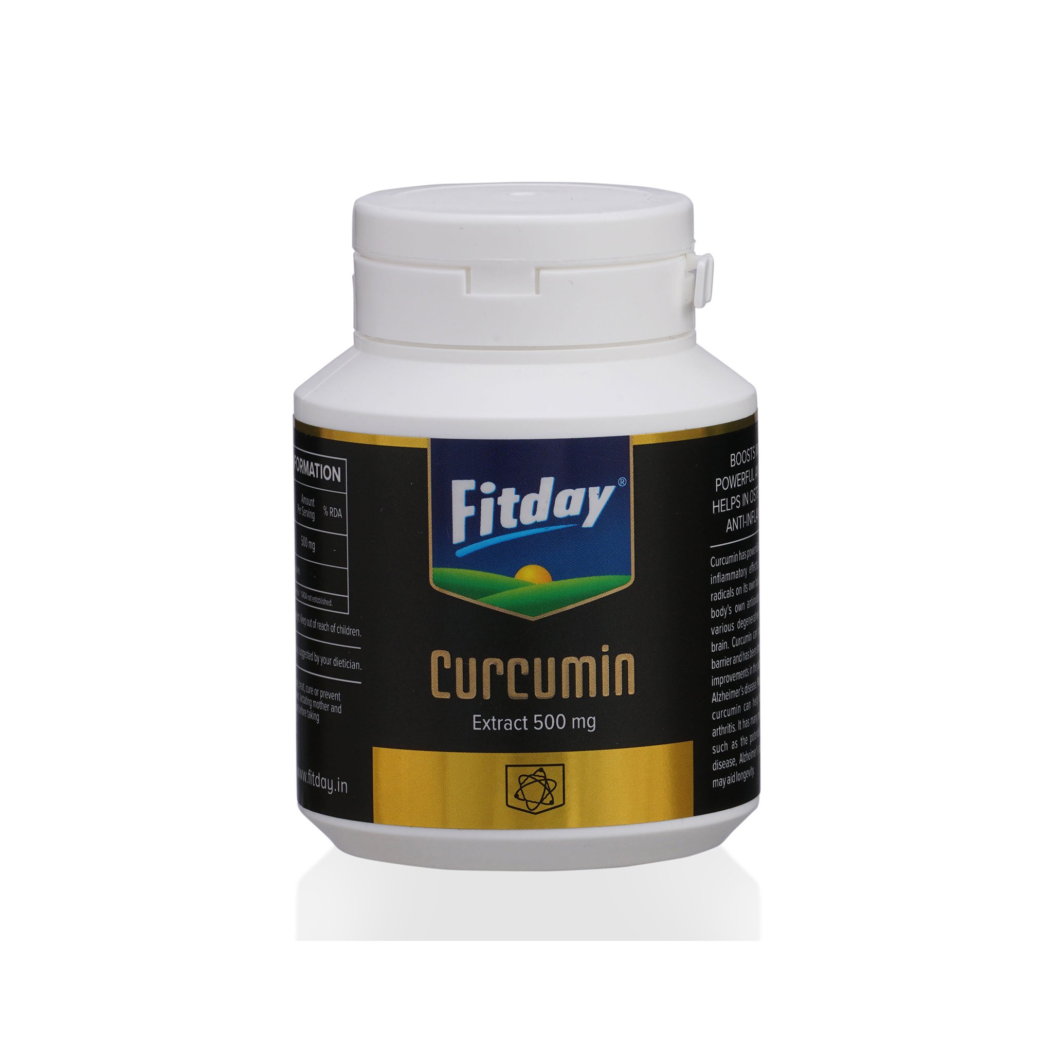  Fitday  Curcumin Extract 250mg Buy 1 Get 1 Free