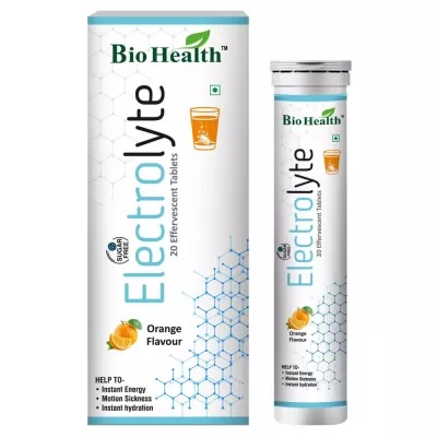 Bio Health Electrolyte Effervescent Tablets - 20 tablets