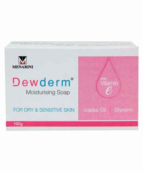 DEWderm Moisturising Soap 100g pack of 3