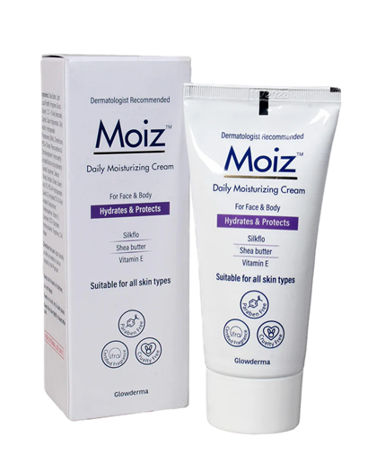 Moiz Daily Moisturising Cream 50gm Pack Of 2