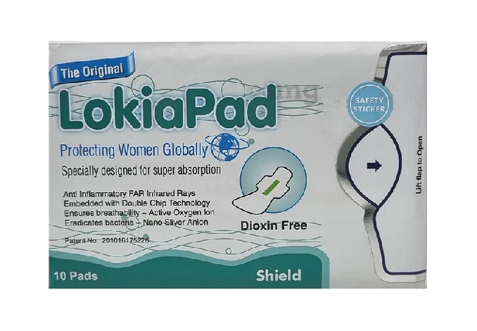 Lokia Sanitary Pads 10 Count