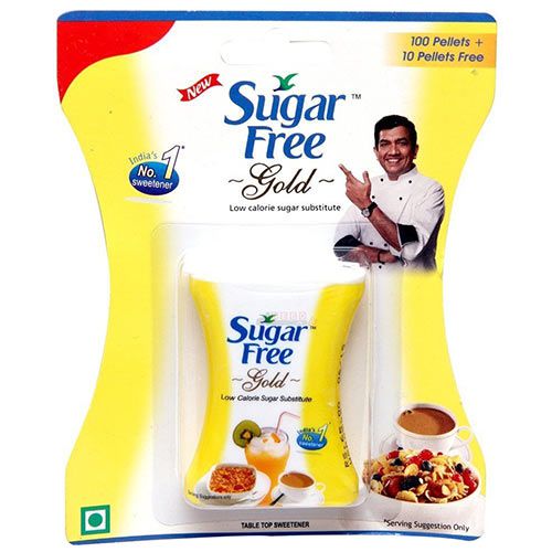 Sugar free gold 100 pellets 10pellets free pack of 6