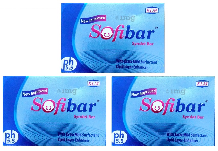 Sofibar Soap 75gm Pack Of 3