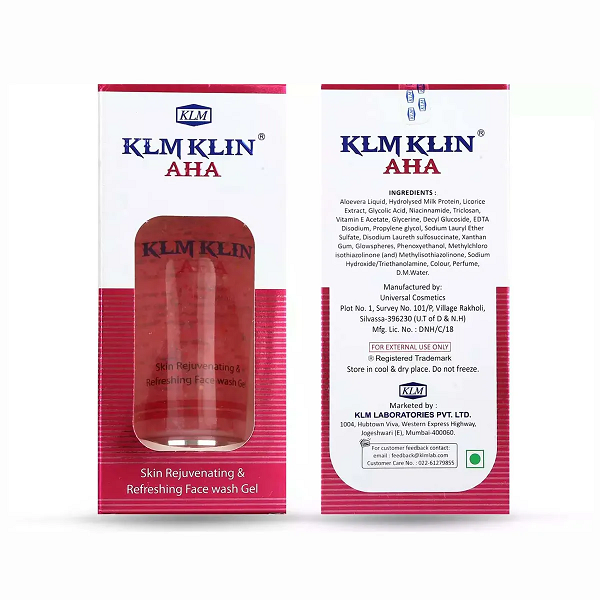 Klm Klin Aha Face Wash 100gm