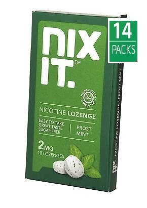 NIXIT th NICOTINE lozenge  FROST MINT PACK OF 14