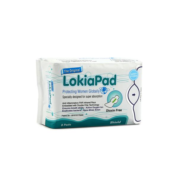 Lokia Sanitary Pads, 8 Count