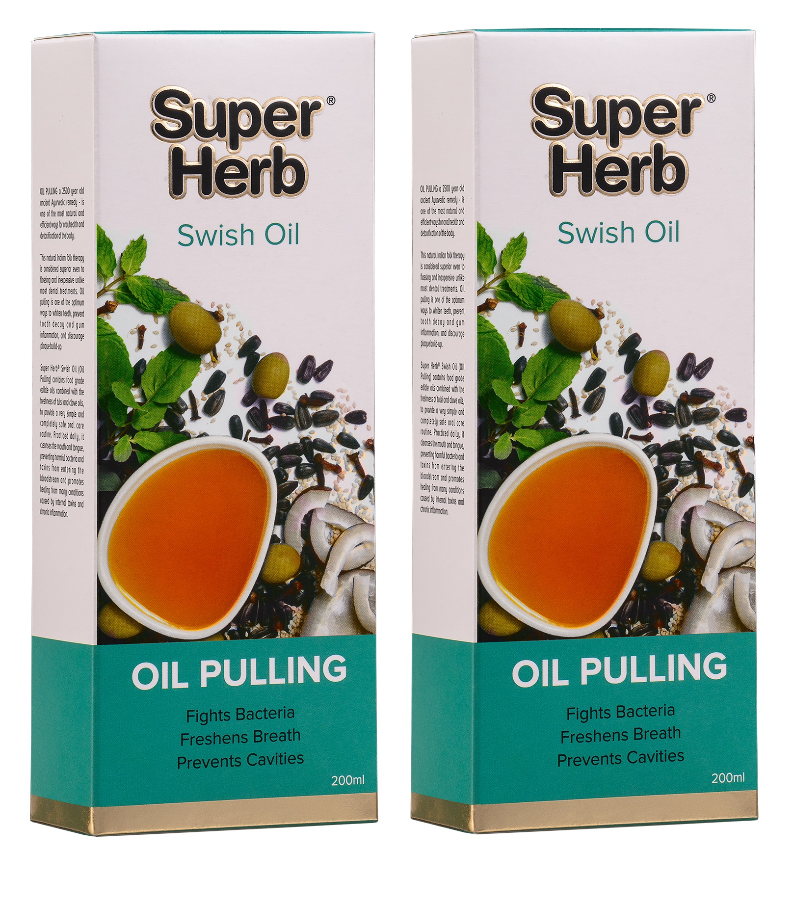 Super Herb Swish oil - 200 ml Pack Of 2