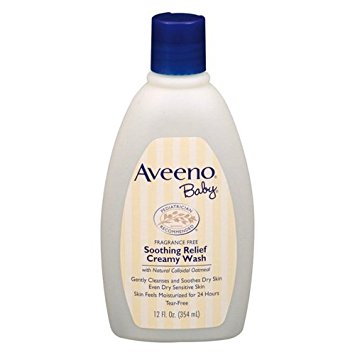 Aveeno Baby Soothing Relief Cream Wash 236ml