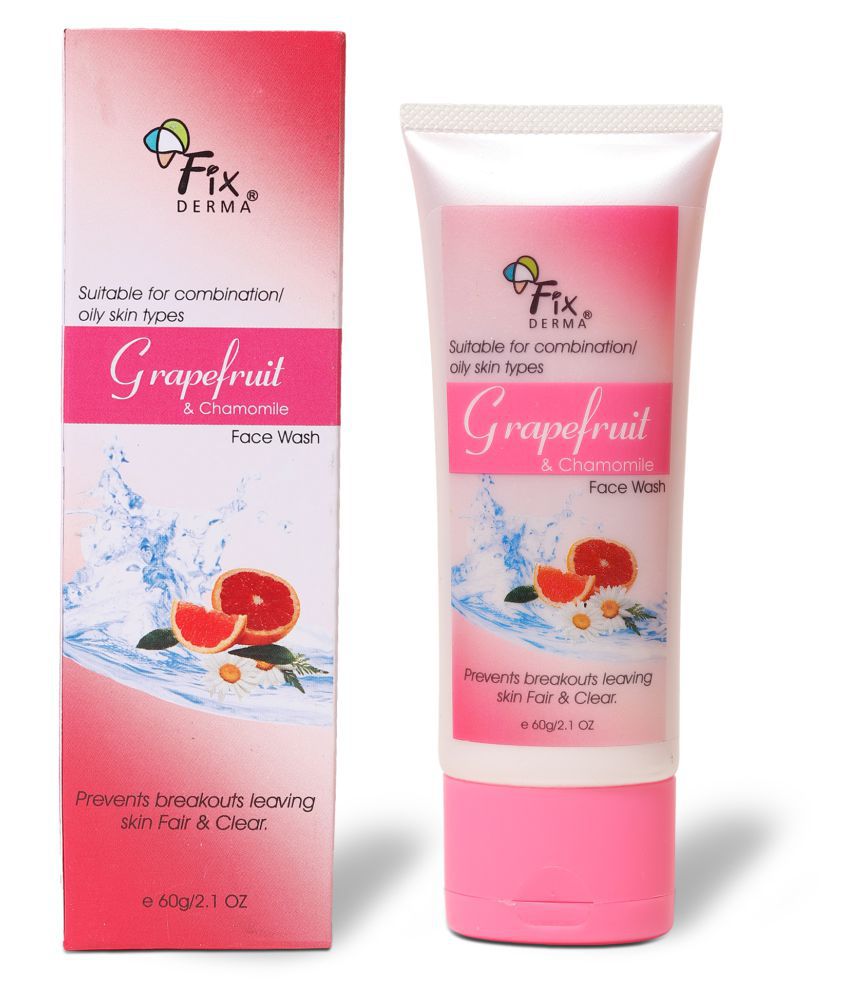 FIXDERMA GRAPEFRUIT and CHAMOMILE FACE WASH 60G