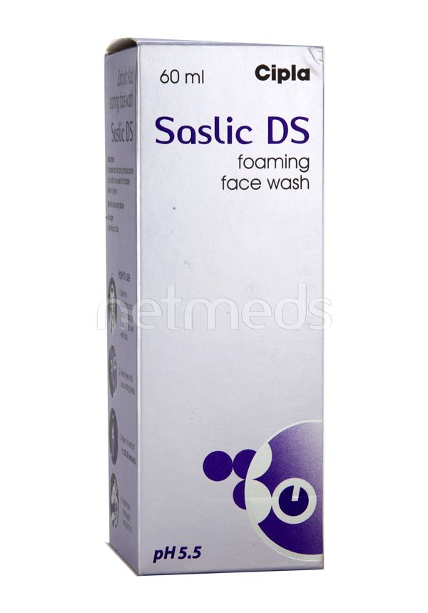 Saslic DS Foaming Face Wash 60ml