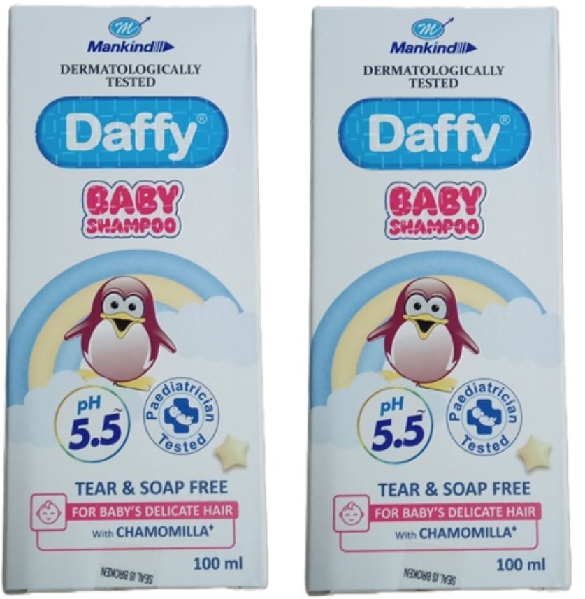 Daffy baby shampoo 100ml pack of 2