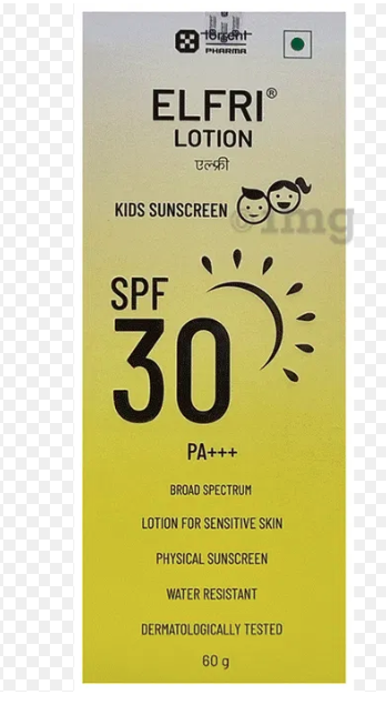 Elfri Kids SPF30 Sunscreen Lotion 60gm
