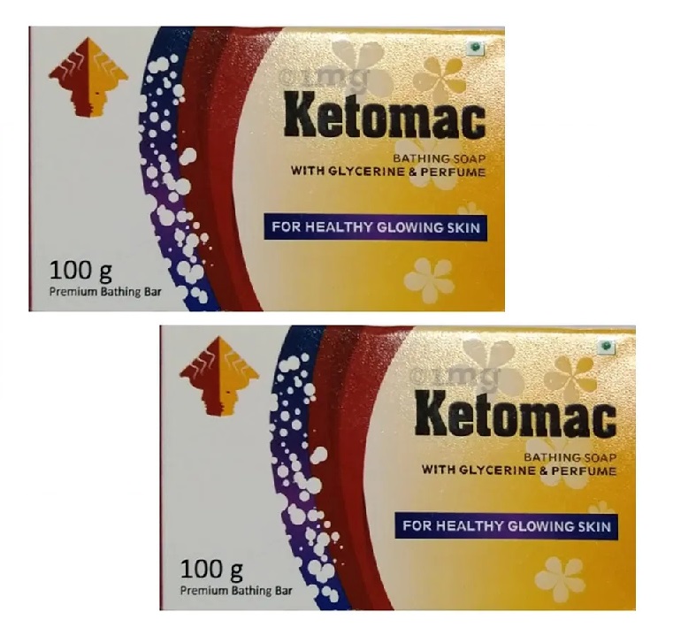 Ketomac Bathing Soap 100gm Pack Of 2