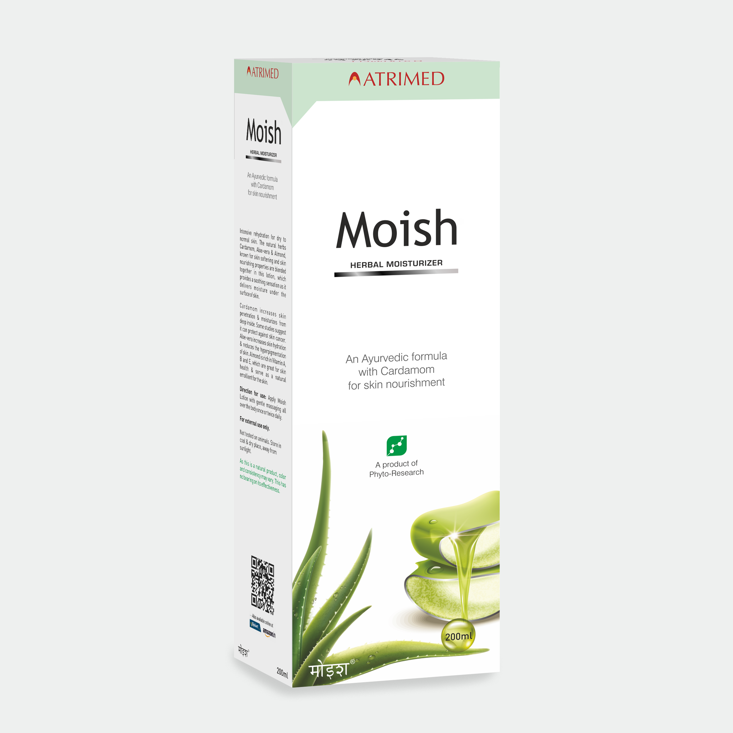 Moish Herbal Moisturizer 200ml