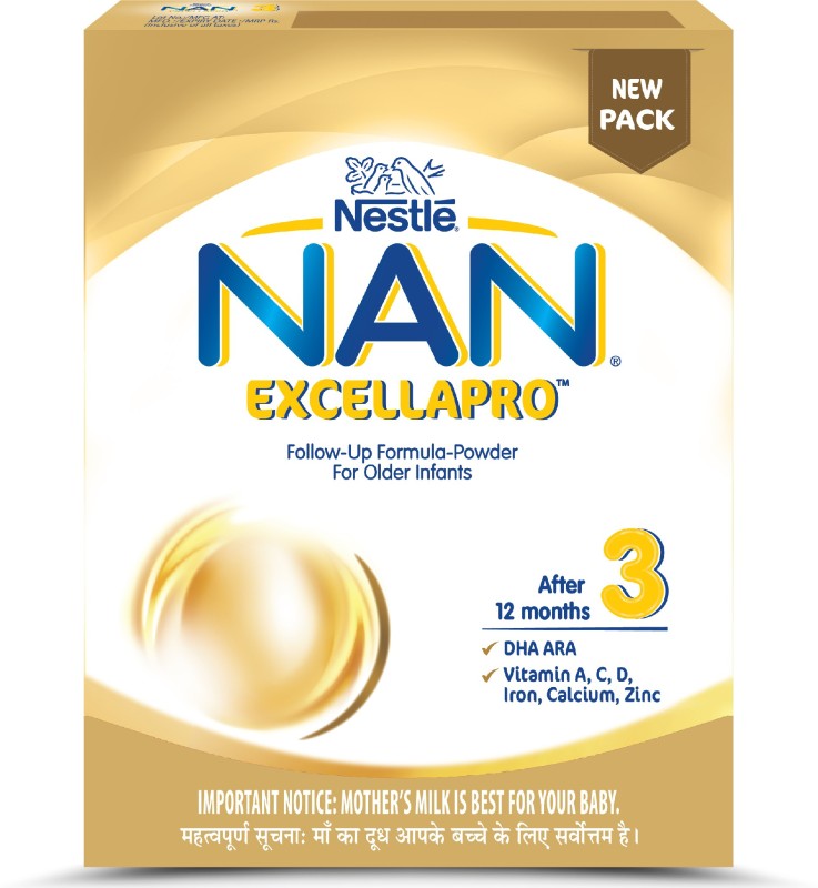 Nestle Nan Excella Pro Followup Formulapowder Stage 3400 g 12 Months