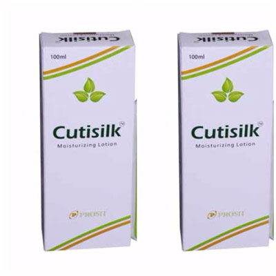 Cutisilk Moisturizing lotion 100ml pack of 2