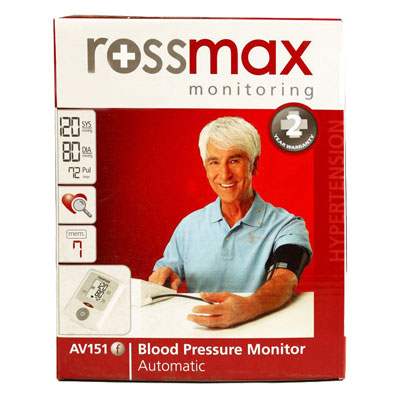 Rossmax Upper Arm Digital Bp Monitor Av151F