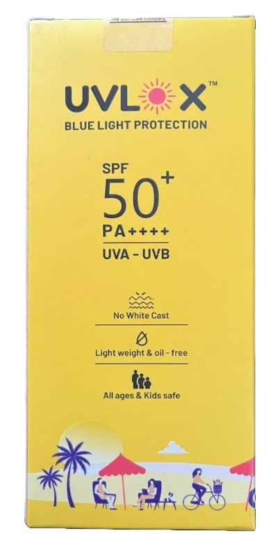 Uvlox Sunscreen SPF 50,50G