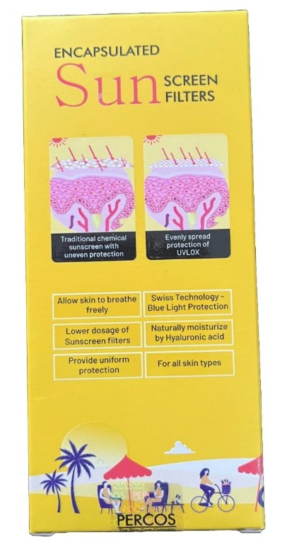 Uvlox Sunscreen SPF 50,50G
