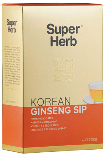 Super Herb Korean Ginseng Sip 2.25gm 30's  