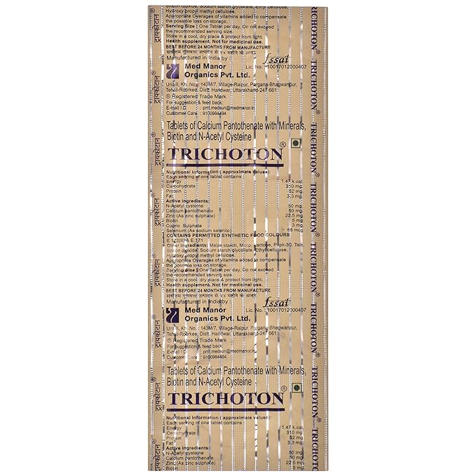 Trichoton tablet 10s pack of 2