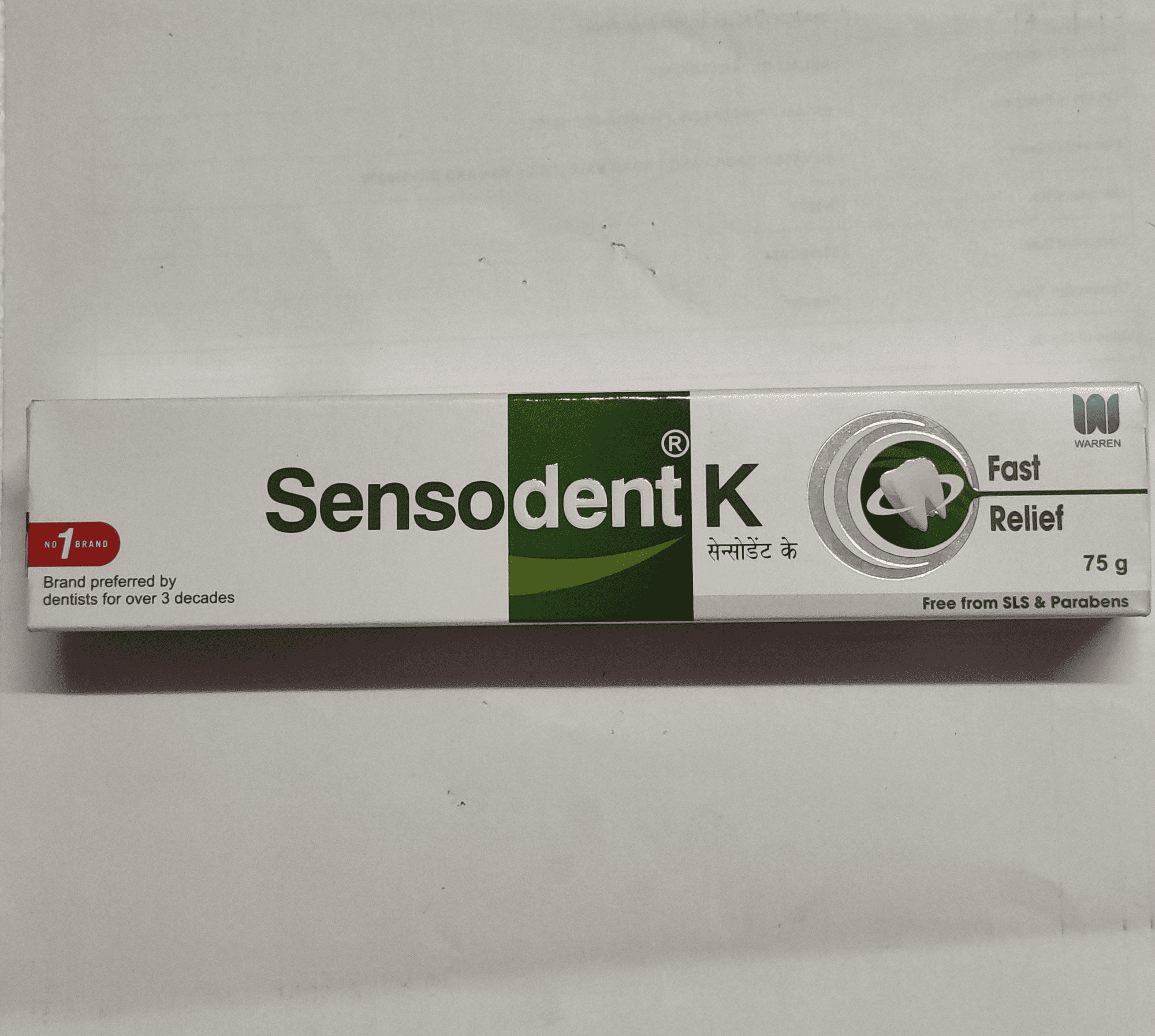 Sensodent-K Medicated Dental Cream 75gm