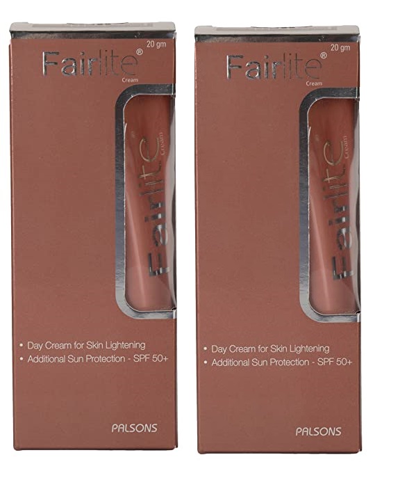 Fairlite Day Cream for Skin Lightening 20 gm Pack Of 2