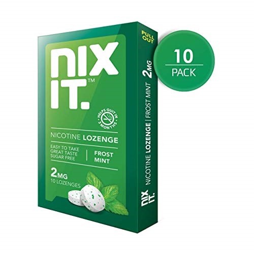 NIXIT th NICOTINE lozenge  FROST MINT PACK OF 10