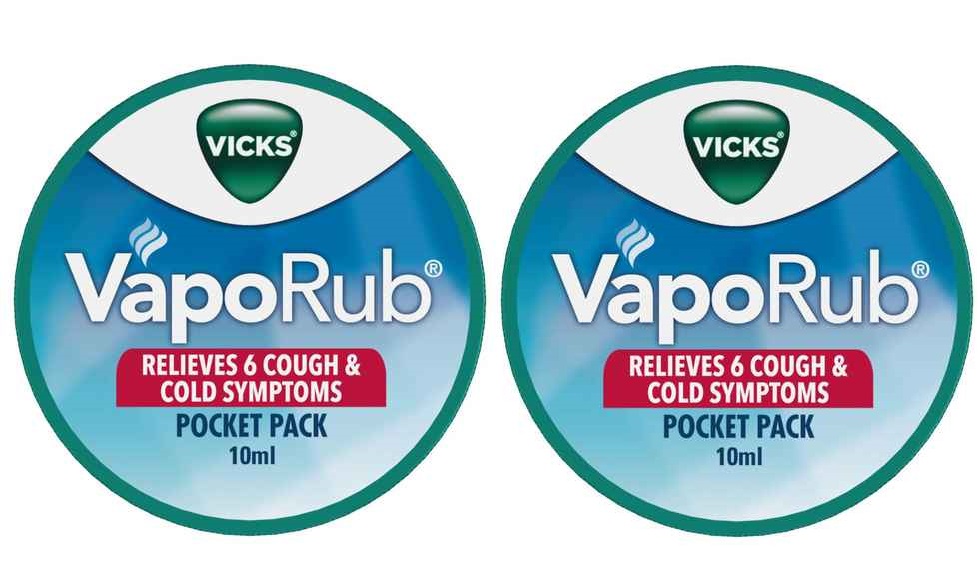 Vicks Vaporub Relives 6 Cold  Pack Of 2