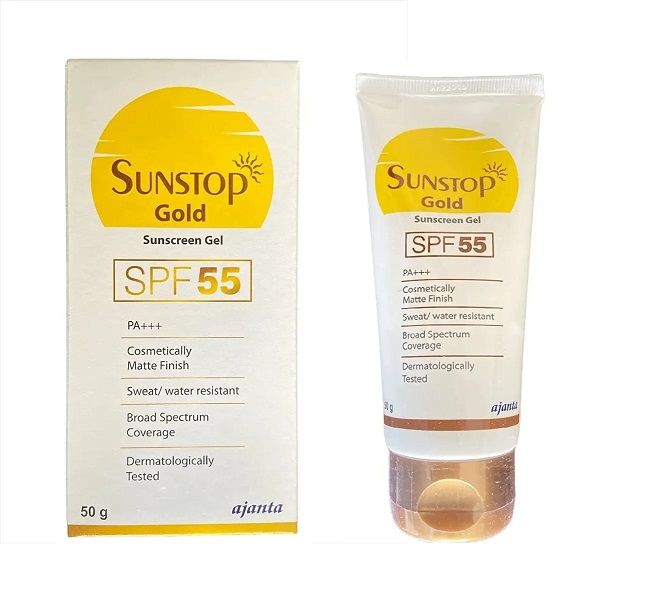 Sunstop Gold Sunscreen Gel 50gm