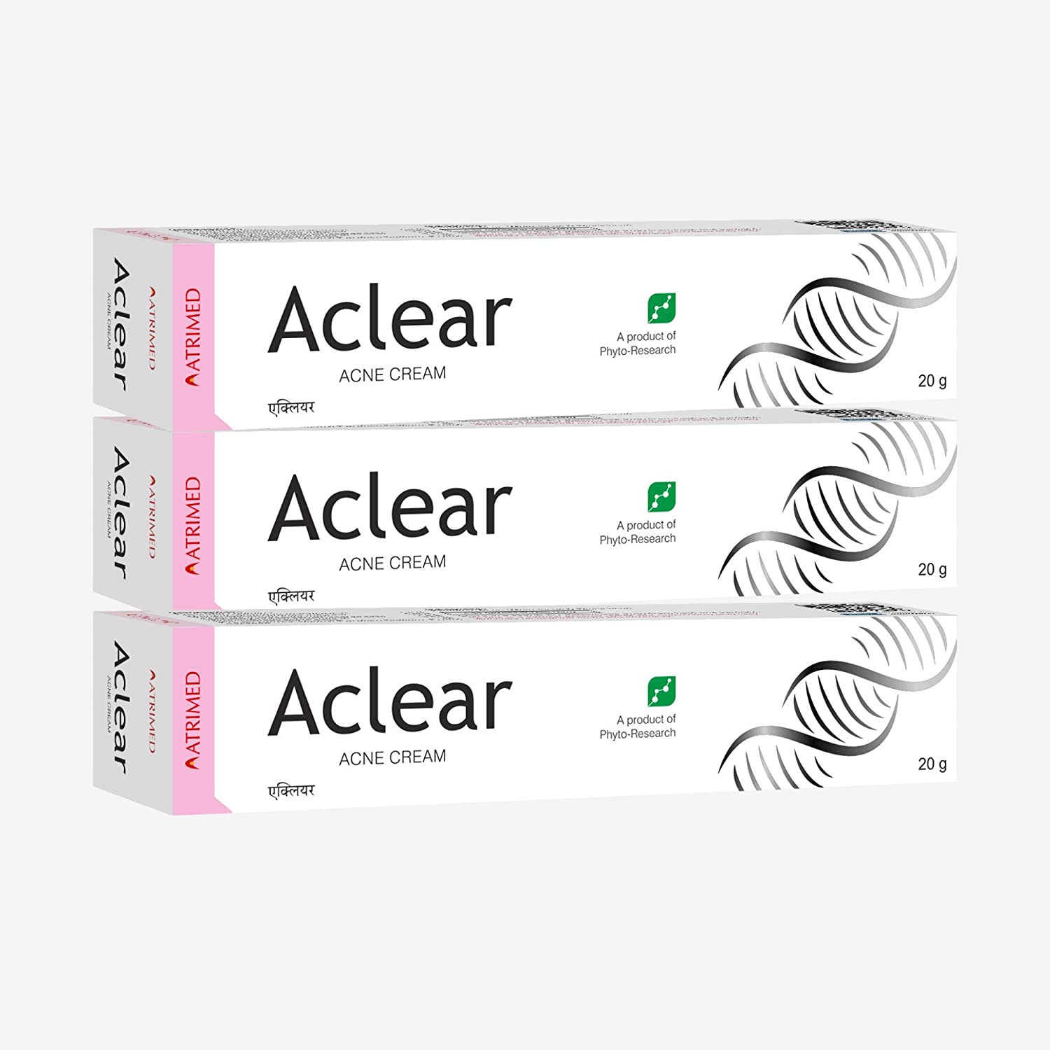 Aclear Acne Cream 20gm Pack Of 3