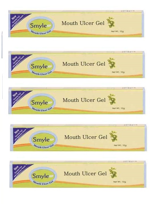 Smyle Mouth Ulcer Gel 10gm PACK OF 3