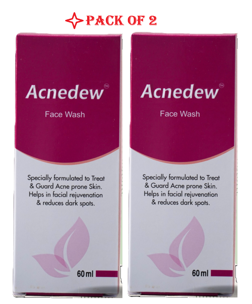 Acnedew face wash 60ml pack of 2