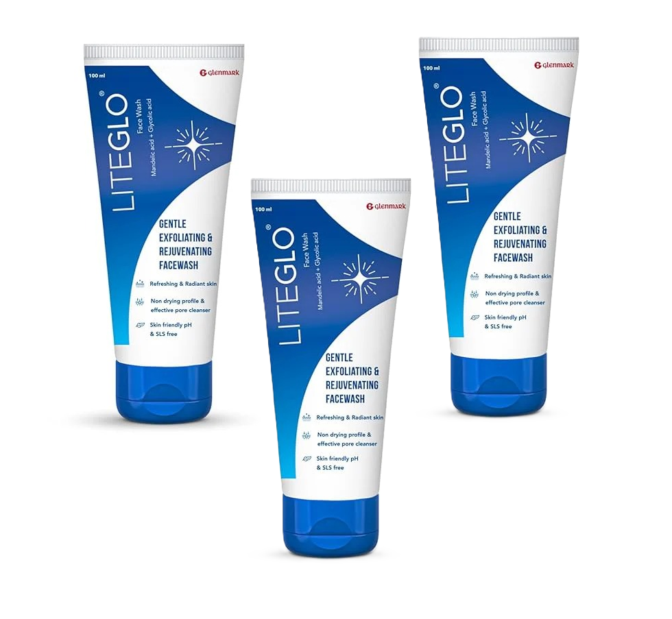 Lite Glo Face Wash 100ml Pack of 3