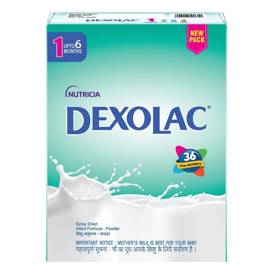 Dexolac Infant Formula Stage 1 Up to 6 Months 400gm Refill Pack