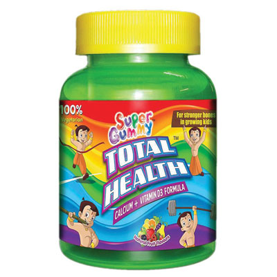 SuperGummy Total Health Calcium Plus VitaminD3 Formula 30s